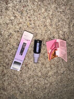Urban decay setting spray mini makeup and tarte lip bundle